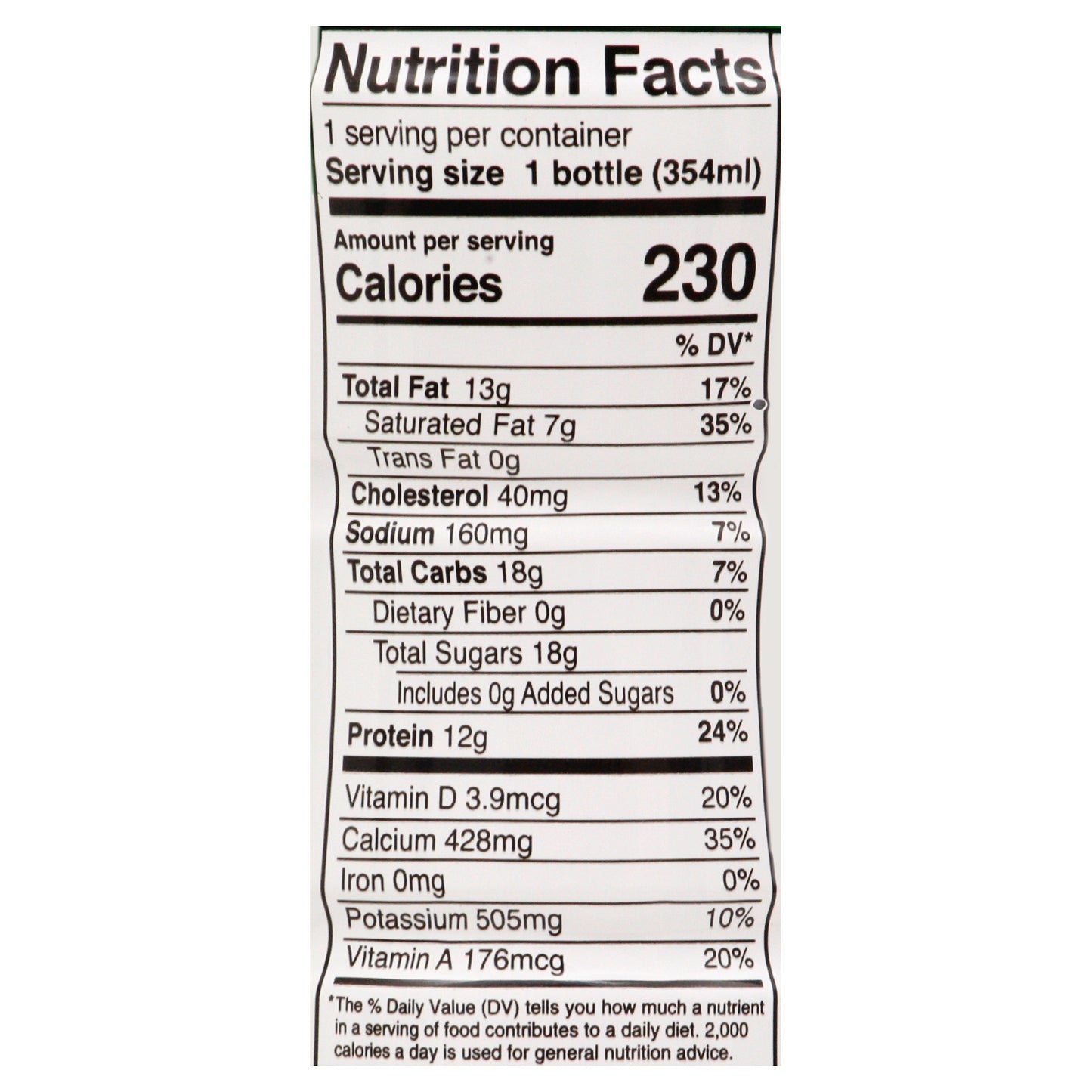 Shamrock Farms Whole Milk 12 oz