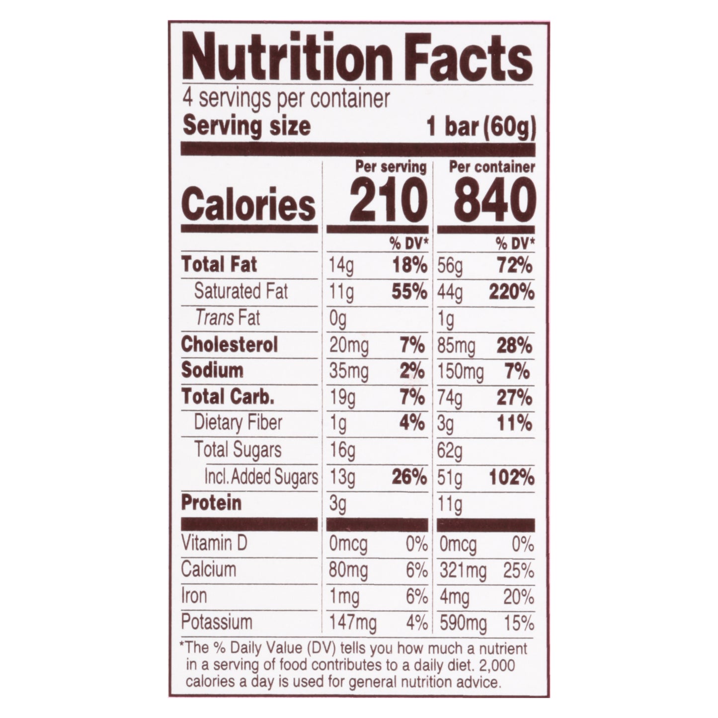 Baskin Robbins Mint Chocolate Chip Ice Cream Bars 4 - 2.65 fl oz Bars