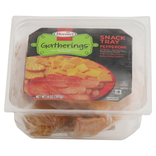 Hormel Gatherings Pepperoni Snack Tray 14 oz