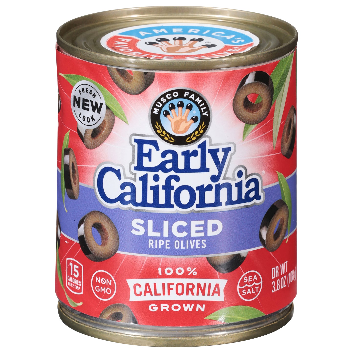 Early California Sliced Ripe Olives 3.8 oz