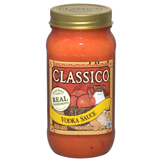 Classico Vodka Sauce Pasta Sauce, 24 oz. Jar