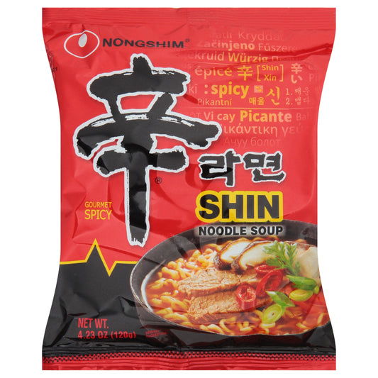 Nongshim Shin Gourmet Spicy Noodle Soup 4.23 oz