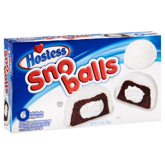 Hostess Sno Balls 6 ea