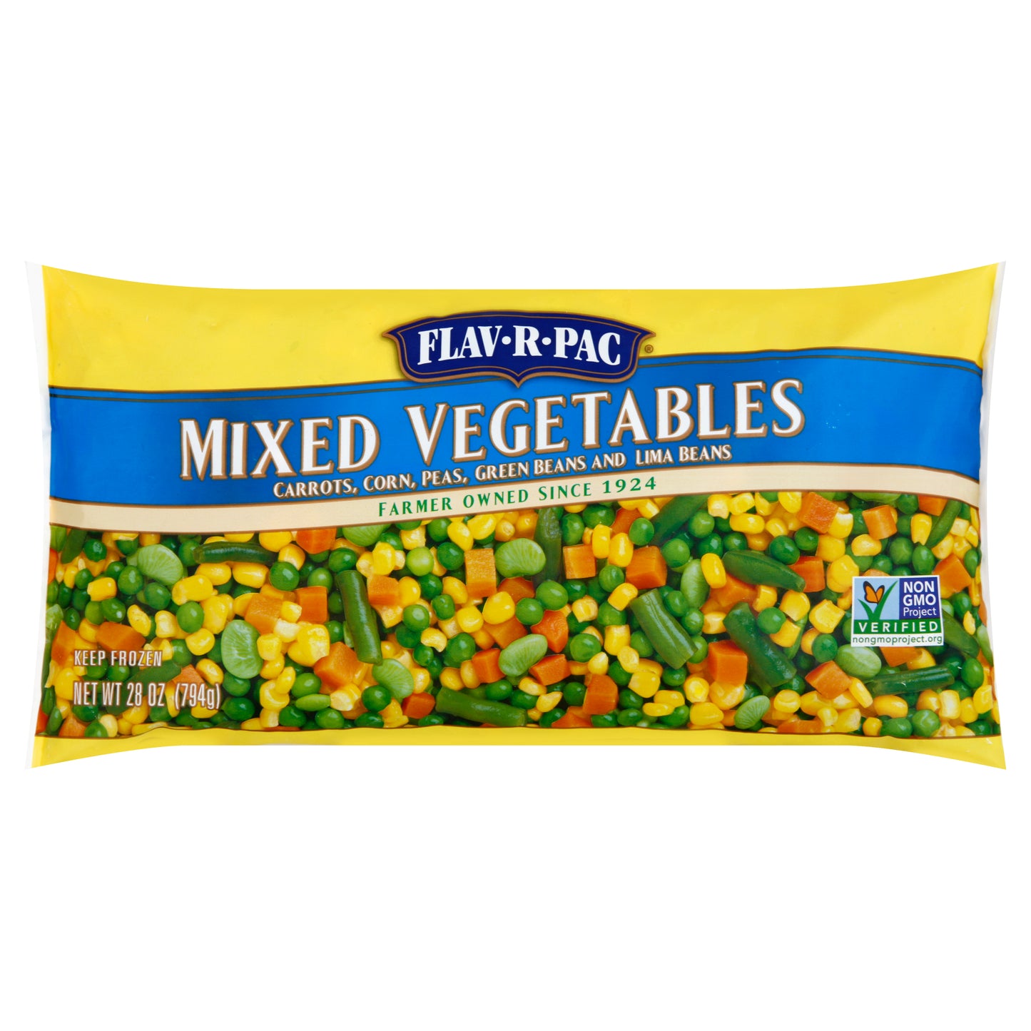 Flav R Pac Mixed Vegetables 28 oz
