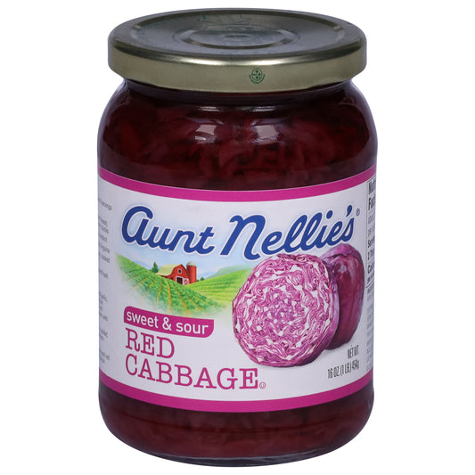 Aunt Nellie's Sweet & Sour Red Cabbage 16 oz