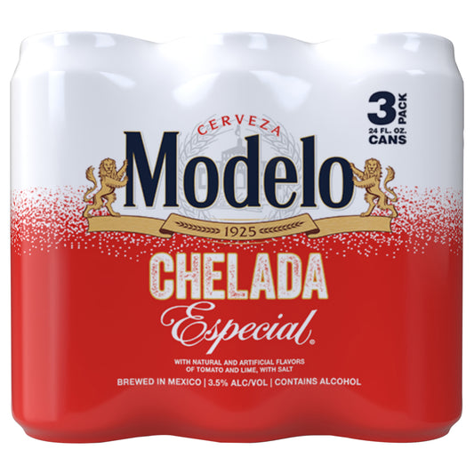 Modelo Chelada Especial Mexican Import Flavored Beer