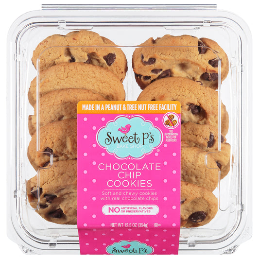 Sweet P's Bake Shop Chocolate Chip Cookies 12.5 oz