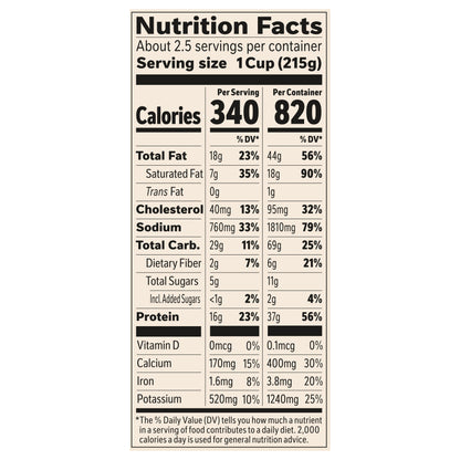 Stouffer's Large Size Meat Lovers Lasagna Frozen Meal 18 oz.