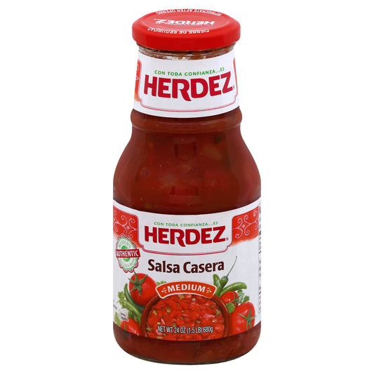 Herdez Salsa Casera 24 oz - Medium