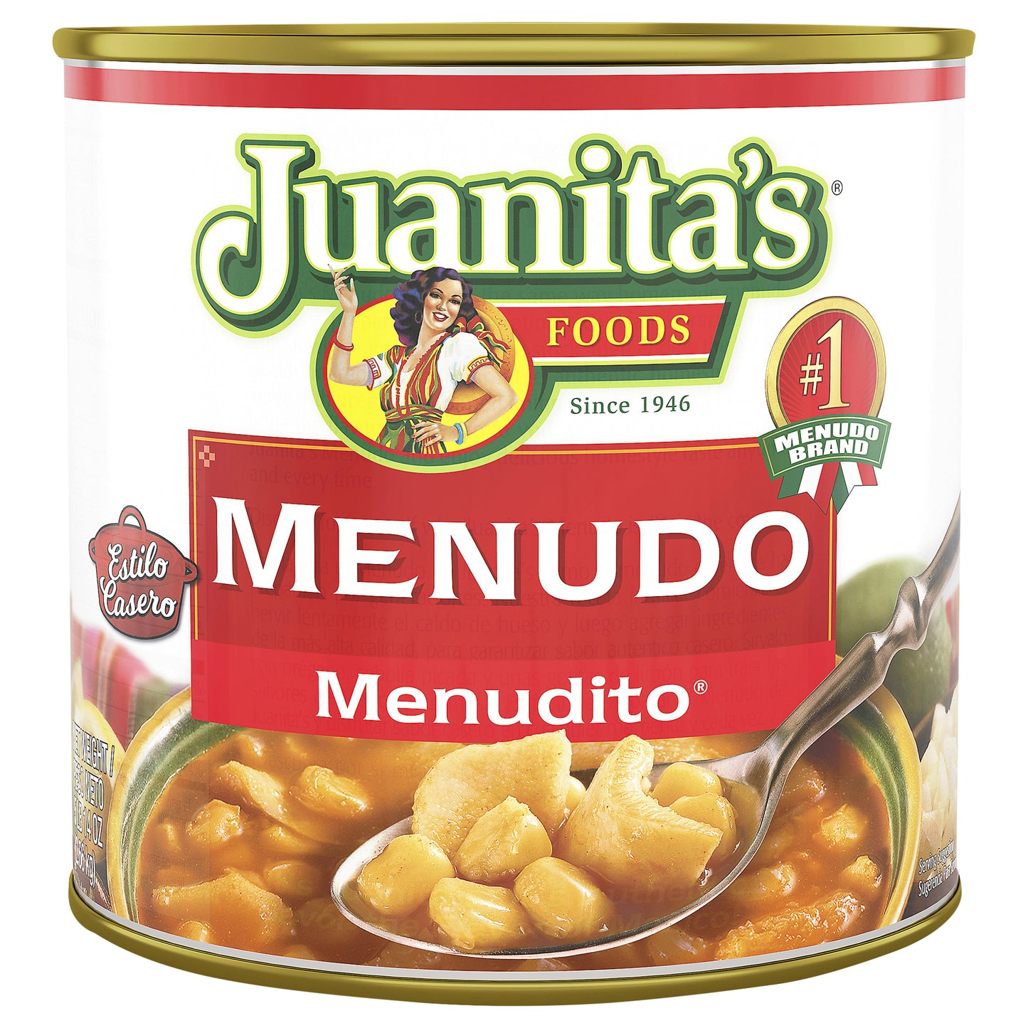 Juanita's Foods Original Menudo, Canned Menudo, 94 oz