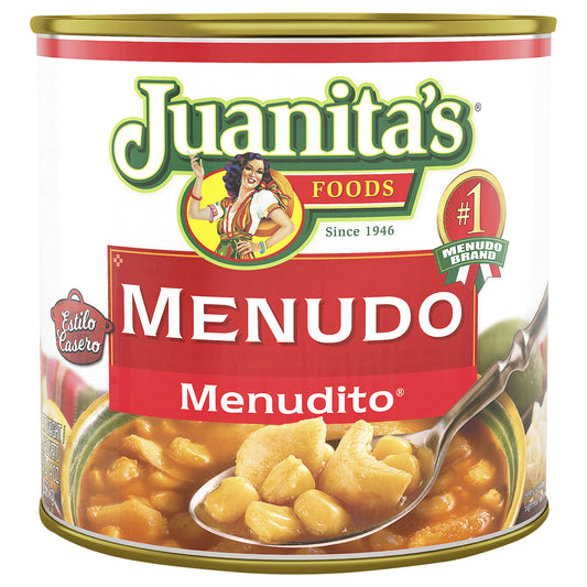 Juanita's Foods Original Menudo, Canned Menudo, 94 oz