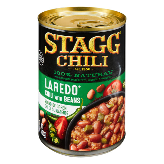 Stagg® Chili Laredo® Chili with Beans 15 oz. Pull-Top Can