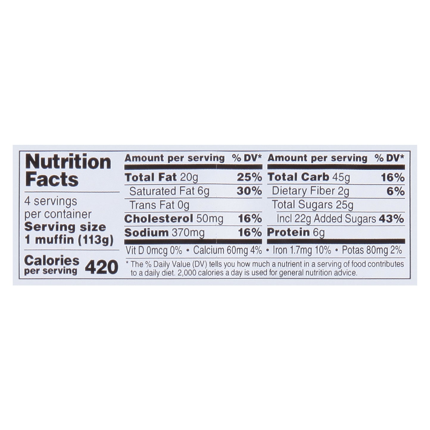 Sweet P's Bake Shop Banana Nut Muffins 16 oz