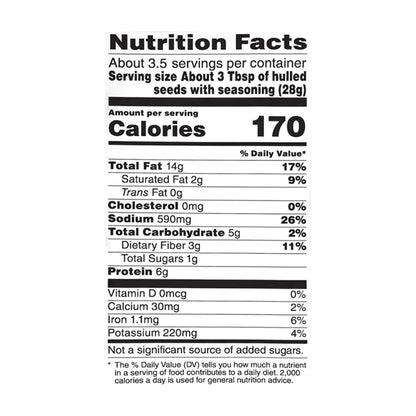 Spitz Roasted Sunflower Seeds Seasoned 6 Oz