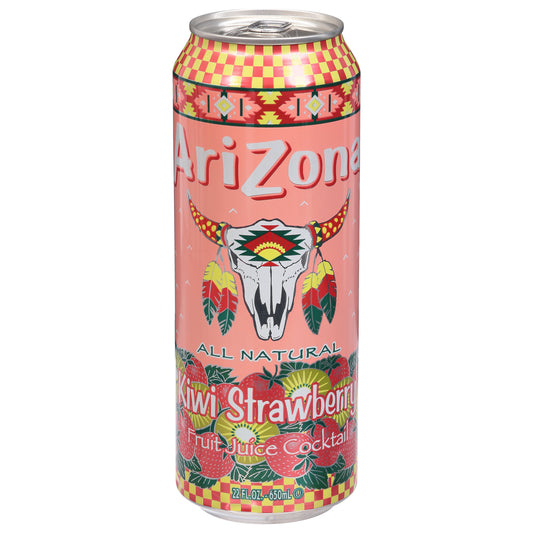 AriZona Kiwi Strawberry Fruit Juice Cocktail 22 fl oz