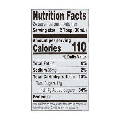 Food Club Original Syrup 24 fl oz