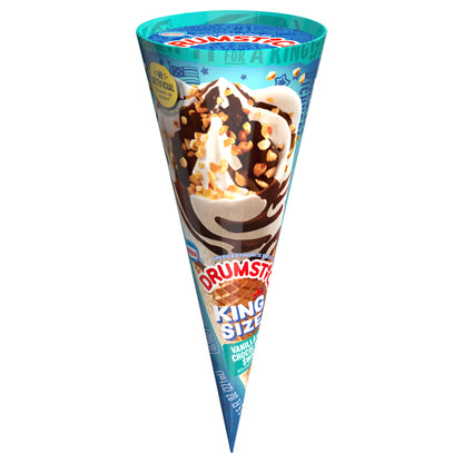Drumstick Vanilla With Chocolatey Swirls King Cone, 1 Count