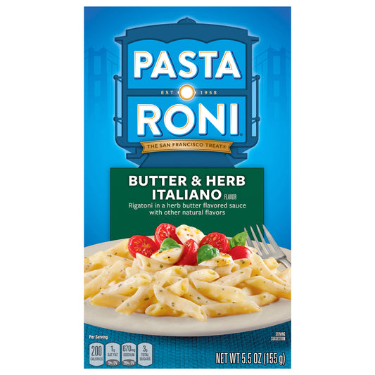 Pasta Roni Penne Butter & Herb Italiano Flavor 5.5 Oz