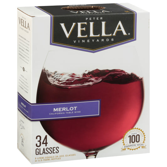 Peter Vella California Merlot 5 l