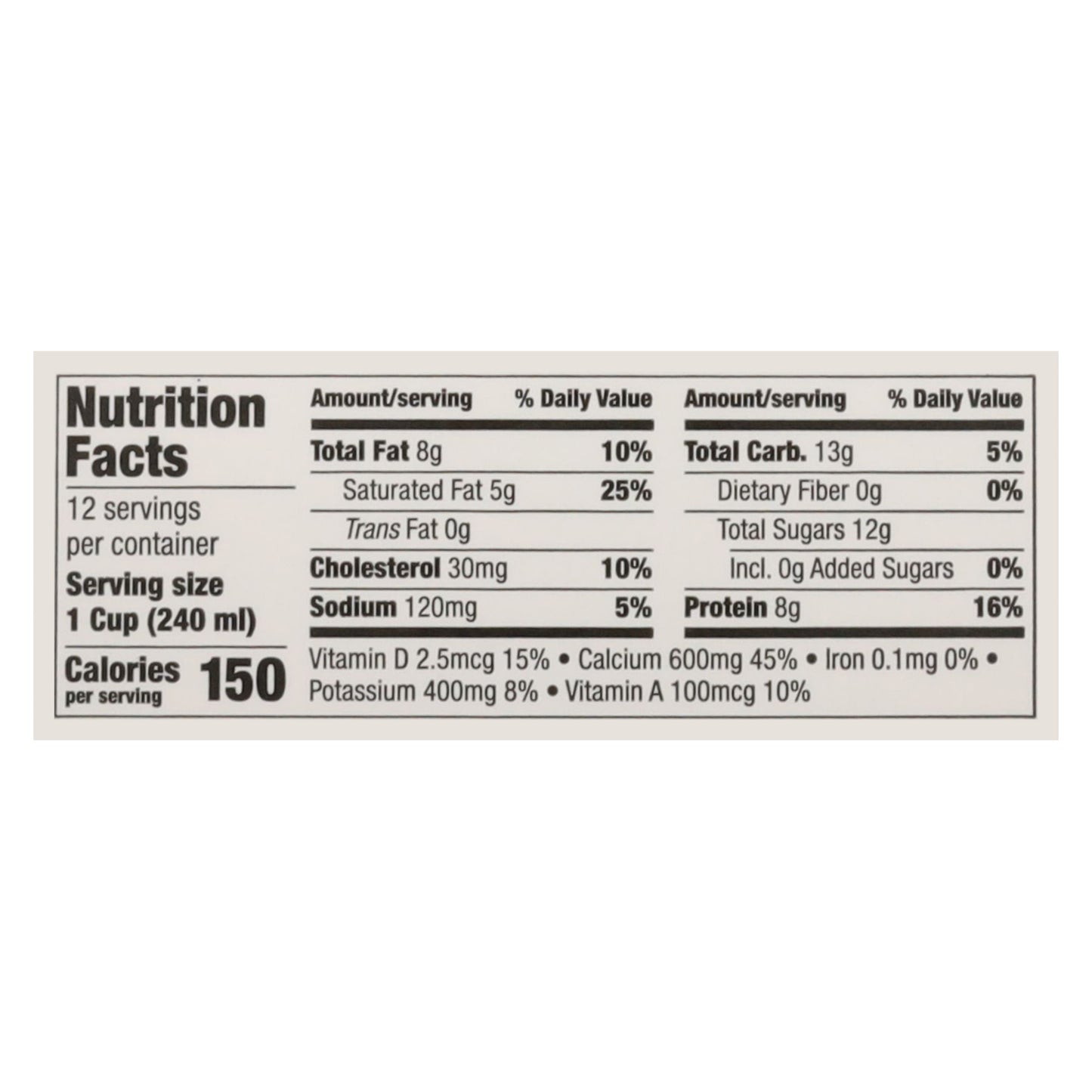 Shamrock Farms Lactose Free Whole Milk 3 qt