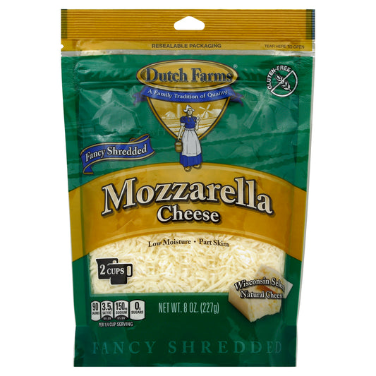Dutch Farms Cheese 8 oz - Mozzarella