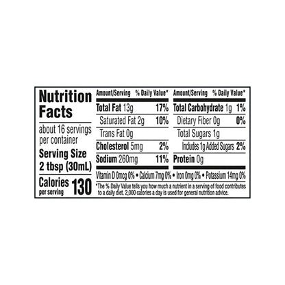 Hidden Valley Original Ranch Salad Dressing & Topping - 16 FL OZ (1 PT) 473 ml