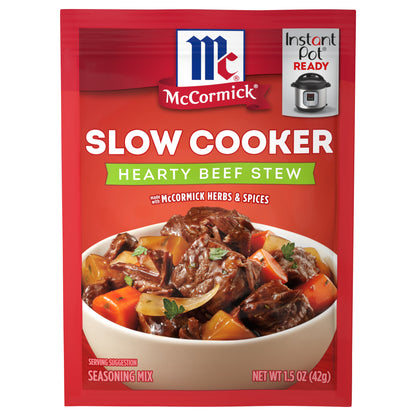 McCormick Slow Cooker Beef Stew Seasoning Mix - Hearty, 1.5 oz