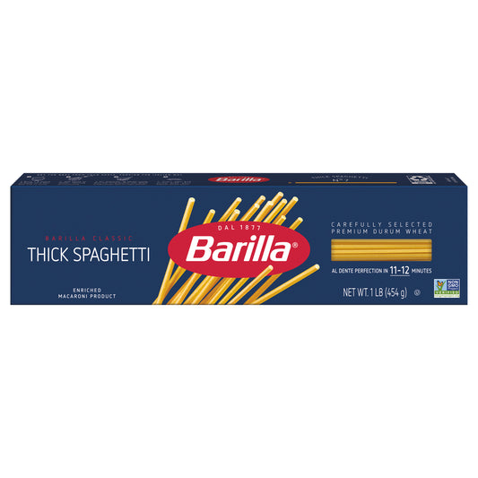 Barilla Blue Box Thick Spaghetti Pasta