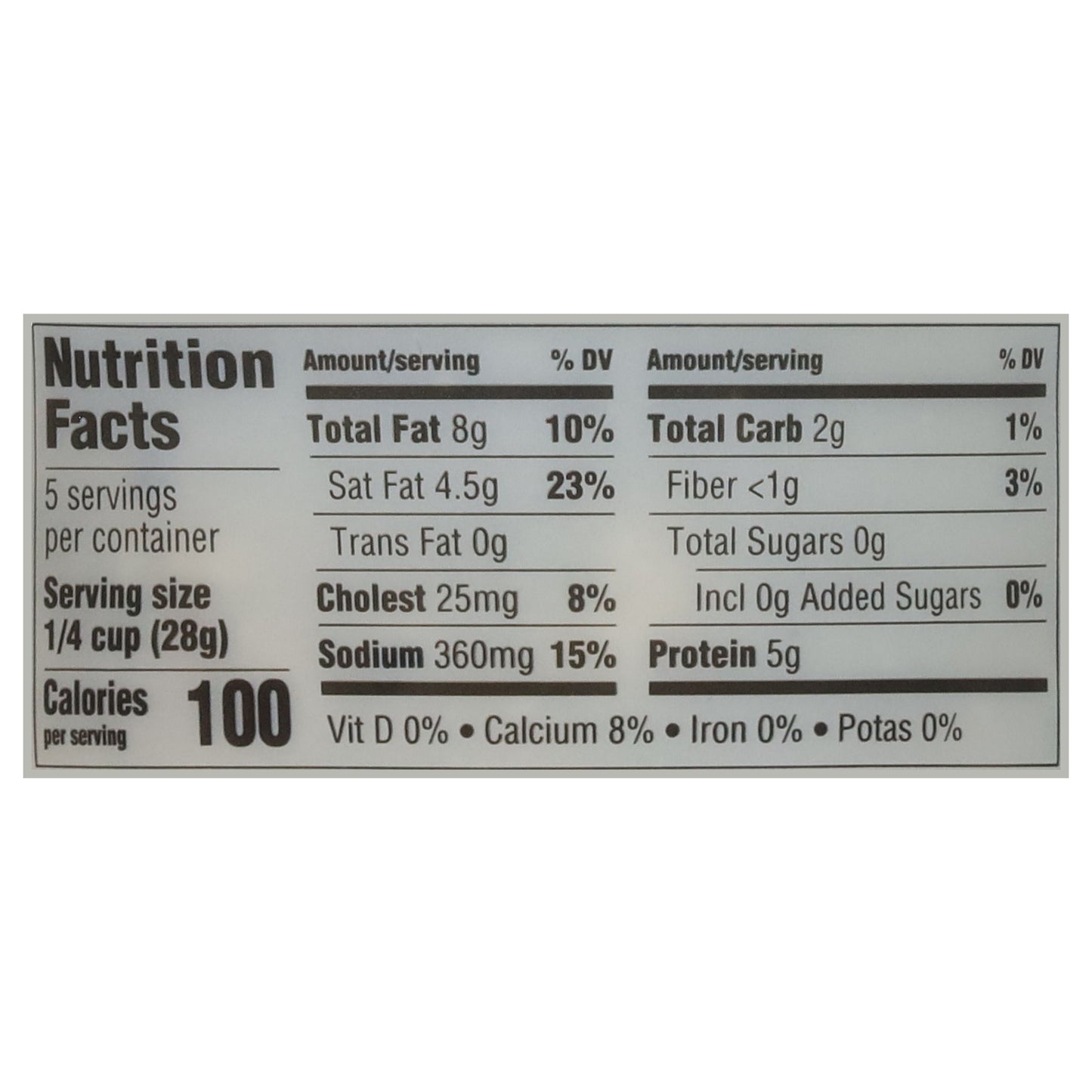 Food Club Crumbled Blue Cheese 5 oz