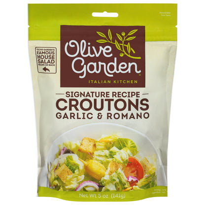 Olive Garden Garlic & Romano Croutons 5 oz