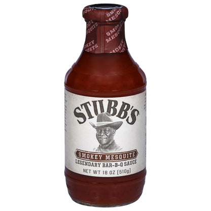 Stubb's Legendary Smokey Mesquite Bar-B-Q Sauce 18 oz