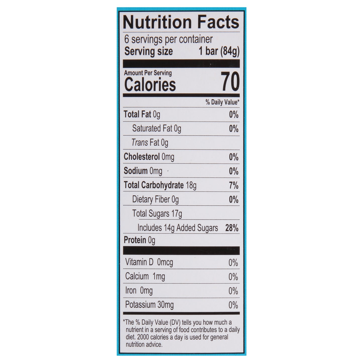 Whole Fruit Mango Fruit Bars 6 - 2.75 fl oz Bars