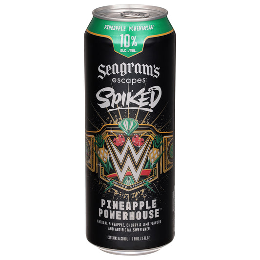 Seagram's Escapes Spiked Premium Pineapple Powerhouse Malt Beverage 23.5 fl oz
