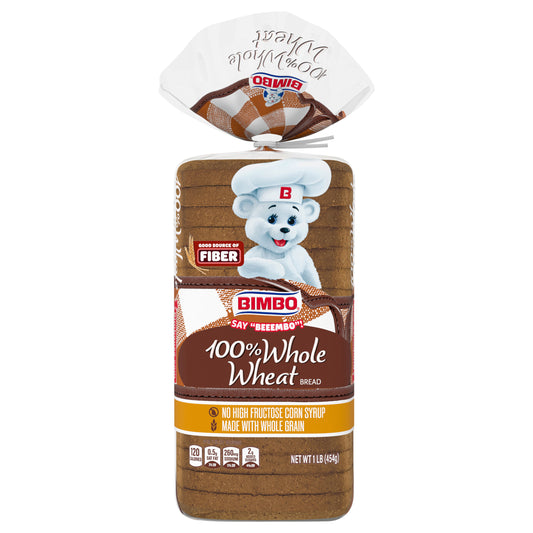 Bimbo Whole Wheat Product Bread, 16 oz