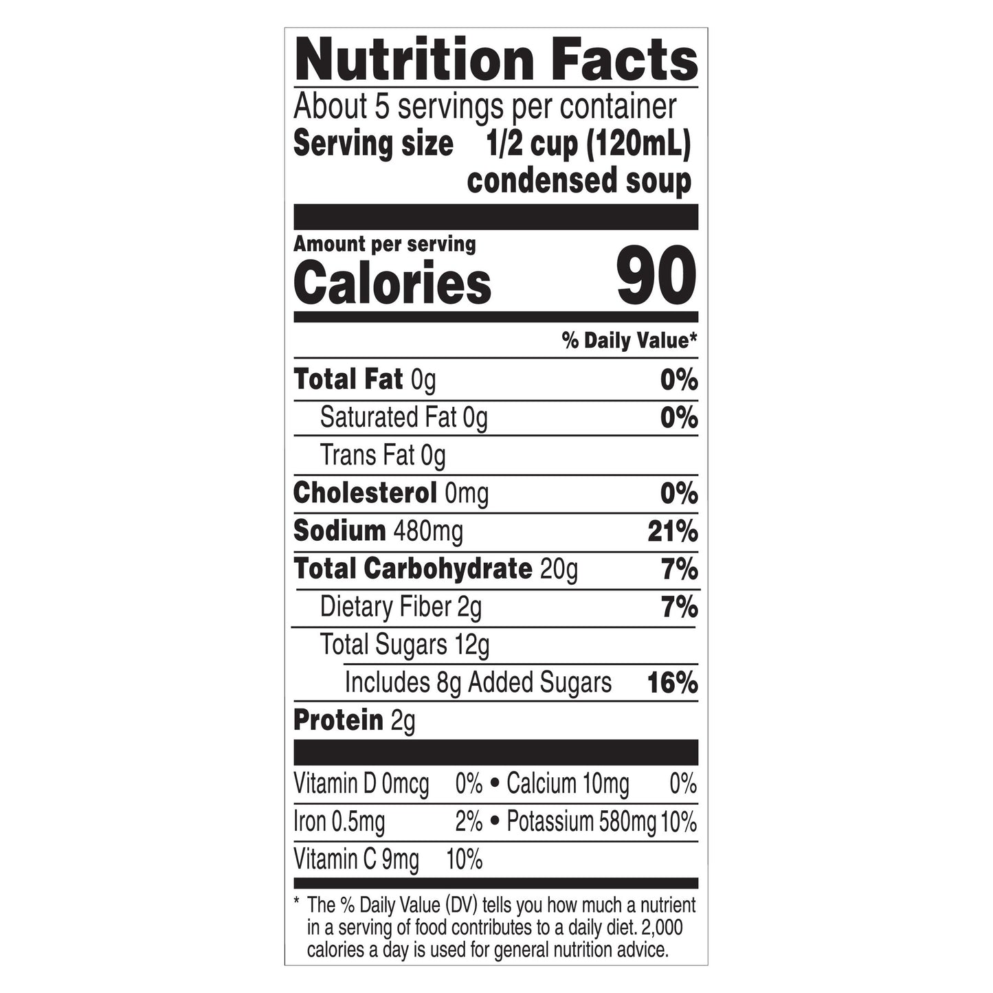 Campbell's Condensed Tomato Soup Family Size 23.2 oz