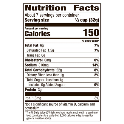 Gardetto's Snack Mix, Original Recipe, Snack Bag, 8.6 oz