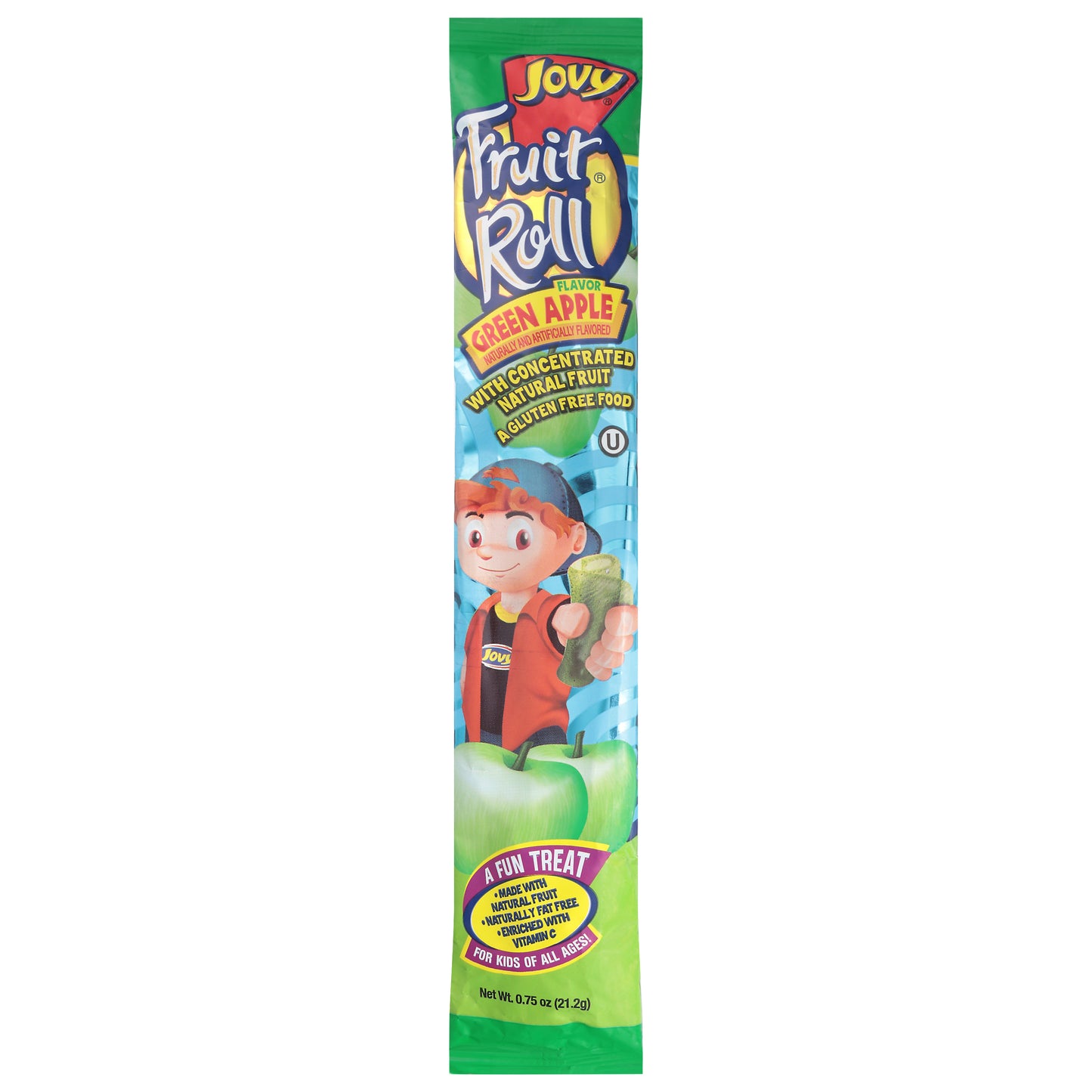 Jovy Green Apple Flavor Fruit Roll 0.75 oz