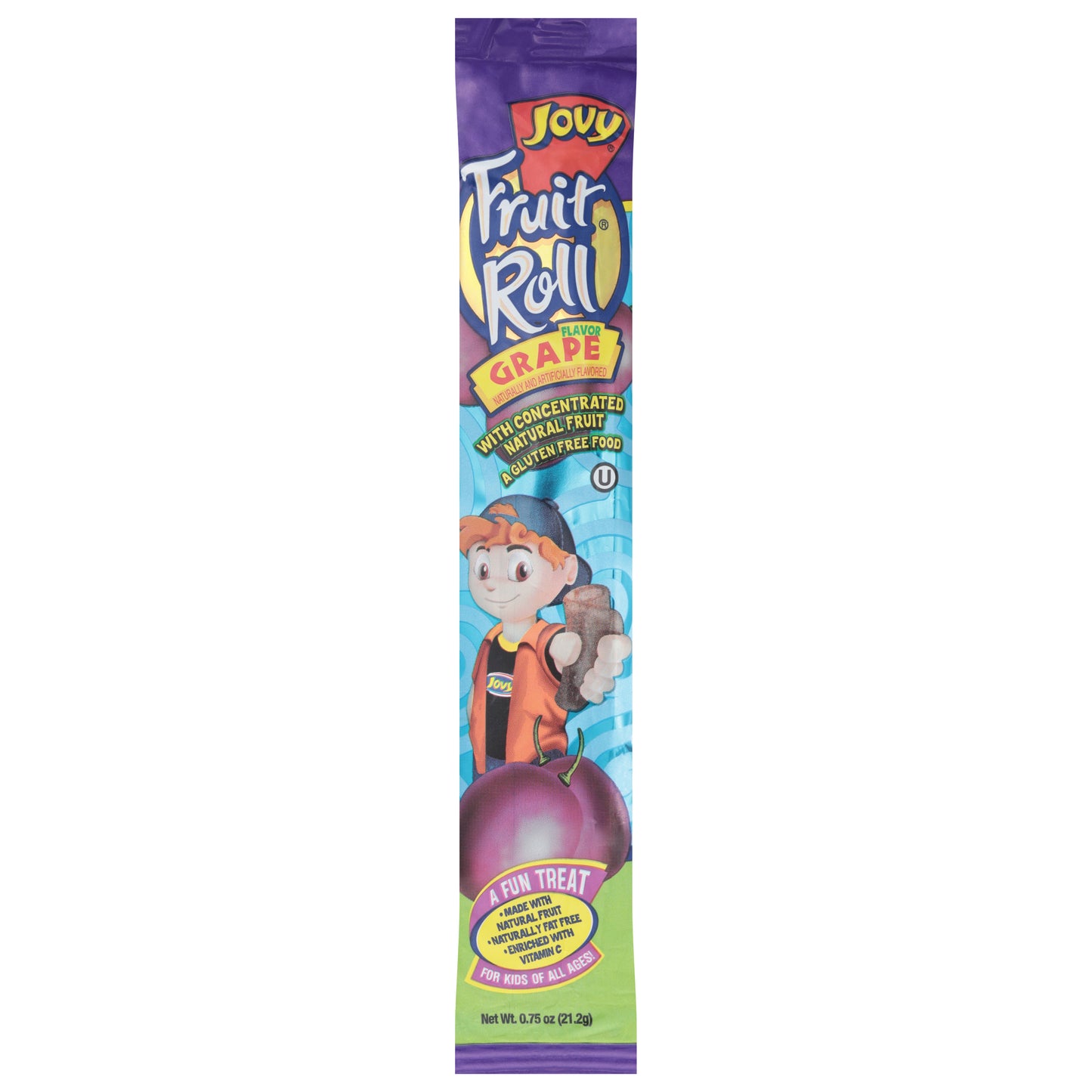Jovy Grape Flavor Fruit Roll 0.75 oz