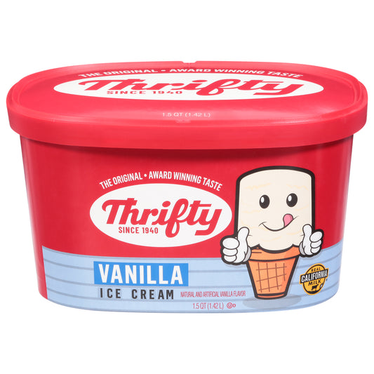 Thrifty Vanilla Ice Cream 1.5 qt