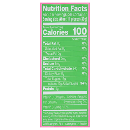 AriZona Sour Watermelon Fruit Snacks 5 oz