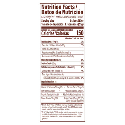 Bimbo Pan Integral Grande Large Wheat Bread, 24 oz