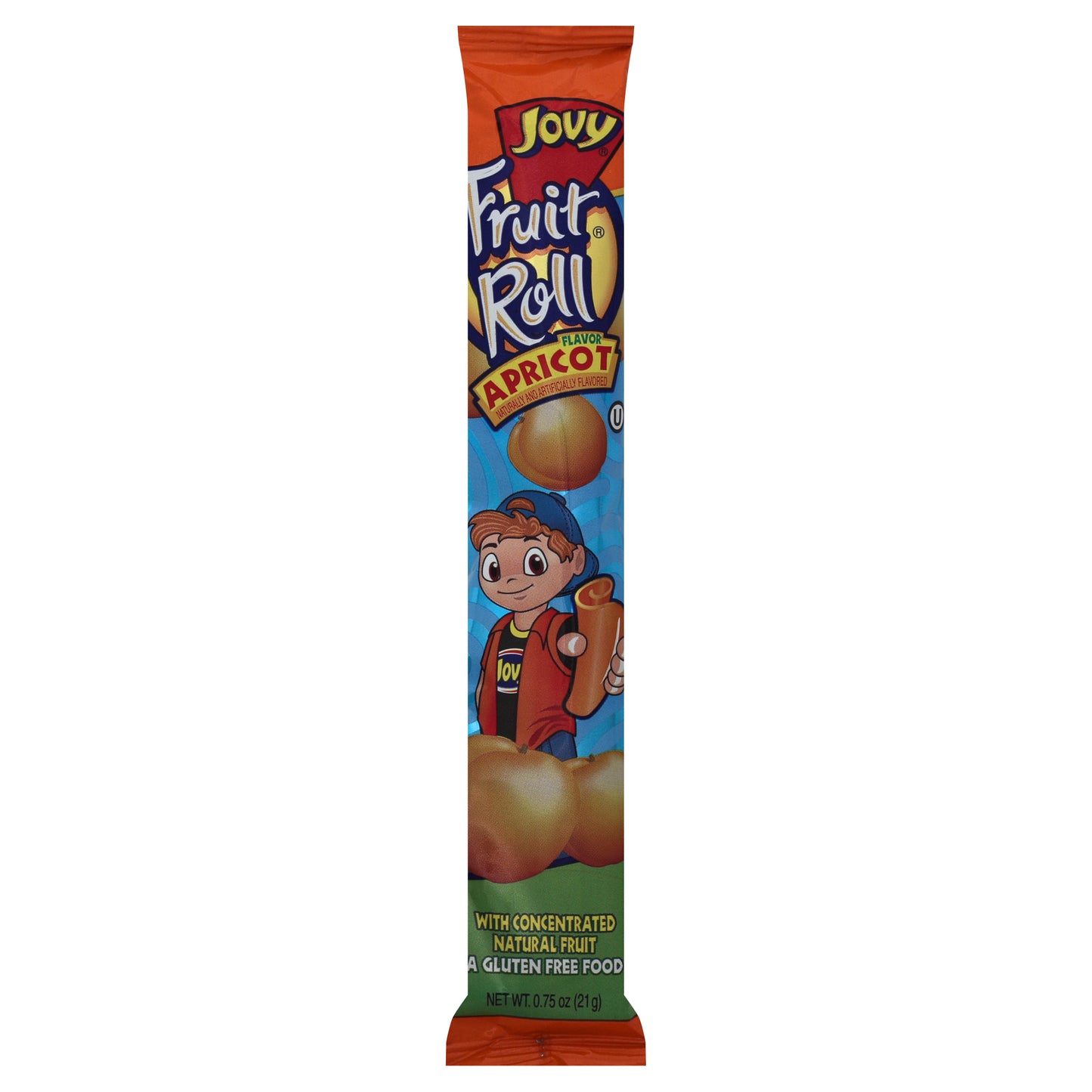 Jovy Fruit Roll 0.75 oz - Apricot