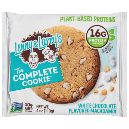 Lenny & Larry's The Complete Cookie White Chocolate Flavored Macadamia Cookie 4 oz