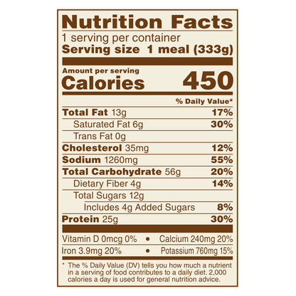 Marie Callender’s Lasagna With Meat & Sauce Bowl With Mozzarella Cheese, Frozen Meal, 11.75 oz.