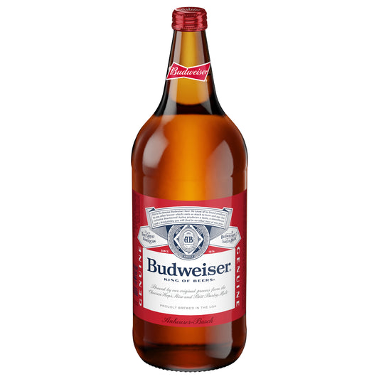 Budweiser Lager Beer 40 fl oz