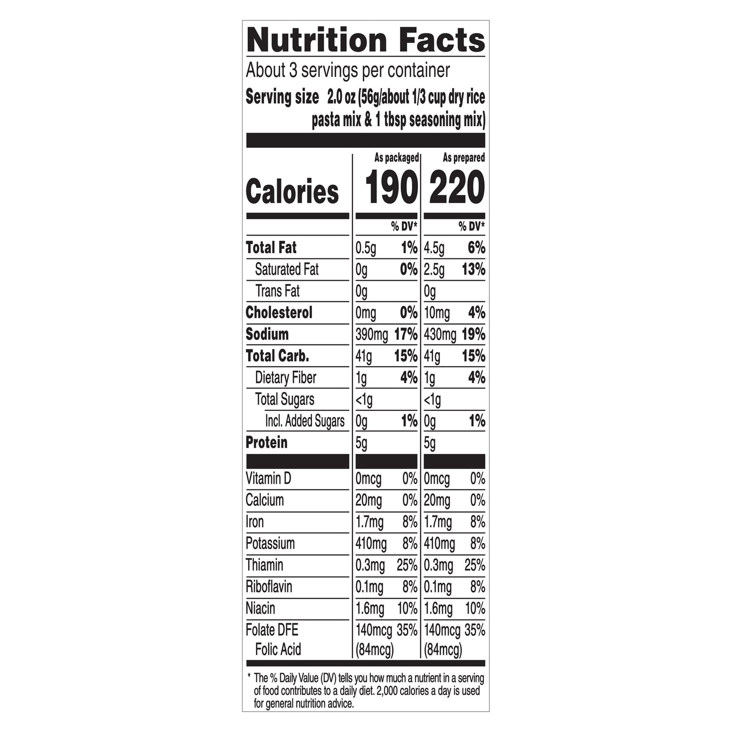 Rice A Roni Rice & Vermicelli Chicken Broth And Herbs Chicken Flavor 6.9 Oz