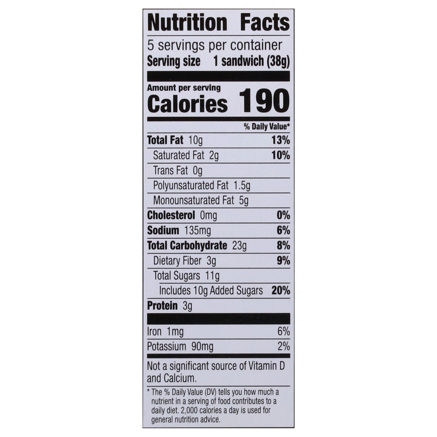 Nature Valley Cinnamon Almond Butter Biscuits 5 - 1.35 oz Pouches