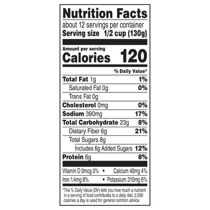 Van Camp's Pork and Beans, Canned Beans, 53 OZ