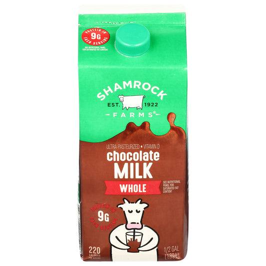 Shamrock Farms Whole Chocolate Milk 0.5 gal
