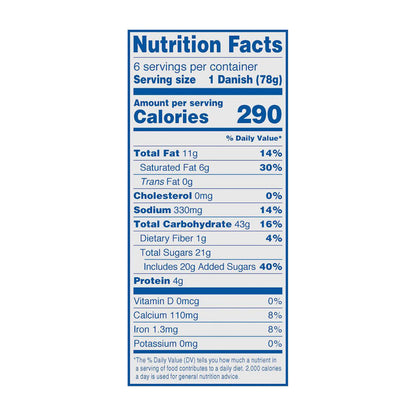 HOSTESS Cherry Cheese Round Danish, 6 Count , 16.50 oz